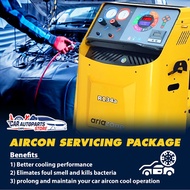 Car Aircon Servicing Package | Professional Equipment | Cooler and Stronger Aircon Performance!