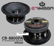 KOMPONEN SPEAKER CRIMSON CR-8800PA SPEAKER 8 INCH CRIMSON CR8800PA