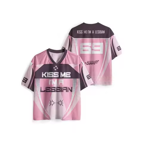 2026 _ New Style _ Fashion _ Subculture _ Fun Jerseys _ Y2K Millennium Girls _ Campus Style _ Sports