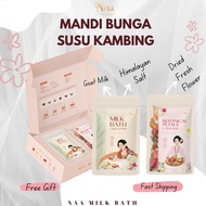 Mandian Bunga Susu Kambing PREMIUM Mandi bunga bersama susu Milk Bath with Botanic petal Mandian 7 a