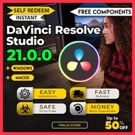 [SELF REDEEM] DaVinci Resolve Studio 21.0 Latest 2026 Lifetime For Win & McOS