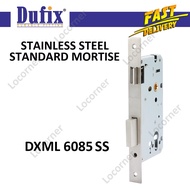 DUFIX Stainless Steel Standard Mortise Size 60 x 85mm for Wooden Door Backset 60mm DXML6085