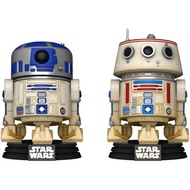 Funko Pop R2-D2 & R5-D4 2023 Galactic Convention Exclusive 2 Pack IN HAND