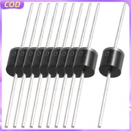 COD 20pcs 10amp 10A10 1KV 10A 1000V R-6 Microphone Rectifier Diode Core th