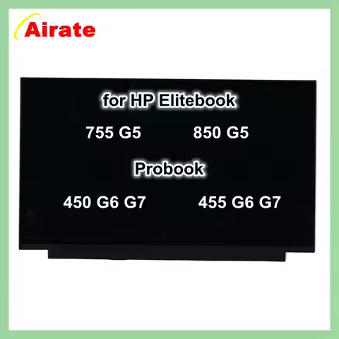 Panel Display Replacement 15.6" Slim LED matrix for HP Elitebook 755 G5/850 G5 Probook 450 G6 G7/455