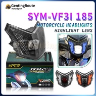 SYM VF3I 185 LED Lampu Depan Head Lamp Front Lamp Lampu Headlamp H4 PNP Head Light New Design SYM 18
