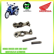 WAVE125 W125 WAVE125S WAVE125X ULTIMO125 ROCKER ARM SET + ROCKER ARM SHAFT SET ROCKER ARM PIN