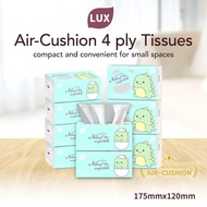 (1 PACK) LUX DINO TISSUE DINOSAUR Tissues popi Air Cushion TISU pocket tissue toilet tissue kitchen 