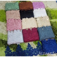 BORDER LACE TINGGI / SEQUIN BORDER LACE / BORDER LACE PENGANTIN (METER)