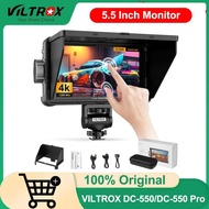 VILTROX DC-550 Pro Portable Monitor 5.5" 1920x1080 4K Profissional Monitors HDMI Touch Screen Field 