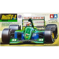 Tamiya formula 1 Jordan f1 team Micheal Schumacher vintage mini f1 Made in Japan dash yonkuro size