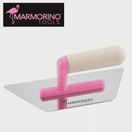 【Marmorino Tools 義大利原裝進口】MO31098 專業牆面塗料不鏽鋼梯型抹刀 鏝刀 油漆刀(280X140mm DIY 工具)