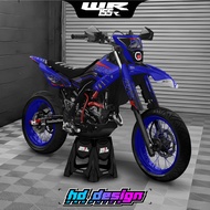 Decal WR155 Full Body Variation Decal WR Supermoto Accessories Sticker Decal Motor Yamaha WR 155 R