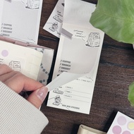Notepad memo Notepad|Corner Bakery Baking Sticky Notes Memo Pad