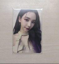 aespa karina girls美網特典卡