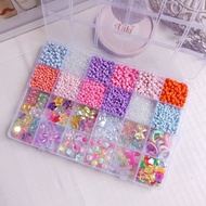 24-piece Bead Package free Elastic String