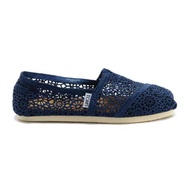 【New-store】 100% Toms Lazy Solid Color Canvas Lace Women Casual Flat Shoes Beige 35-40