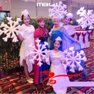 gift box christmas gift Hiasan Krismas, string kepingan salji busa, persembahan kanak-kanak, alat ta