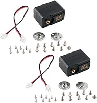 2PCS STS3215 7.4V 19KG Dual Axis TTL Serial Bus Smart Robot Servo 360 Degree Metal Gear 12Bits Magne