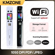 iscan Portable Digital Wireless Wifi USB 1050DPI LCD office Scanner for Document Photo JPG PDF Handh
