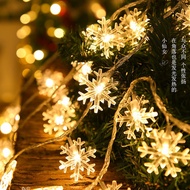 Snowflake Light String Christmas Decoration light 1.5 meter