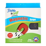 Steve & Leif DIY Mosquito Net Adhesive And Grooved Magnetic Strips