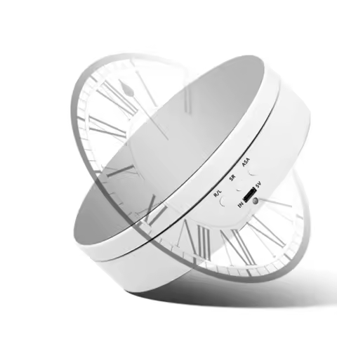 138mm electric rotating mirror display stand, 360-degree turntable,jewelry stand, rotating shooting,