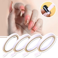 Nail Art Tape French Stripe Style Nail Polish Glue Sticker Magic Mirror Powder Isolation Tape Nail A