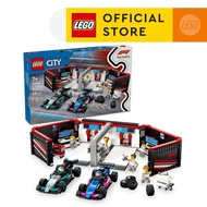 LEGO City 60444 F1 Garage & MercedesAMG & Alpine Cars 678 Pieces