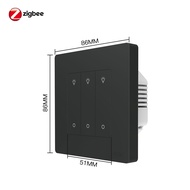 MOES Star Ring Series ZigBee Smart Dimmer Switch for Light Dimming Smart Life APP Work with Alexa Go