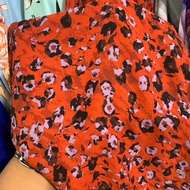 Zara crepe fabric - patterned crepe fabric - premium crepe fabric - zara crepe patterned robe fabric