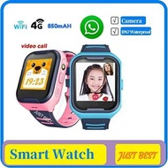 Kids Smart Watch 兒童智能手錶 4G Wifi 智能手錶  香港4G電話卡  繁體版   兒童4G電話手錶 視訊通話手錶 雙攝像頭 深度防水 智能手錶 運動 返學智能WIFI 手錶  