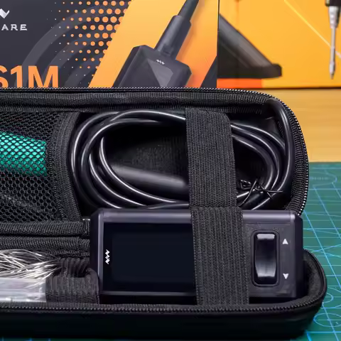 MINIWARE TS1M Mini Soldering Station PD 3.1 28V 140W Compatible with 245 Handle & 210 Portable Digit