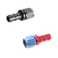 AN6 AN8 AN10 Sraight Push-On Fuel Oil Water Line Hose End Fitting Adapter