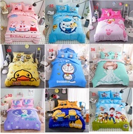 Peppa Pig Doraemon Paw patrol crayon shinchan cotton Bedding Sets BedSheet