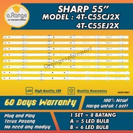 4T-C55CJ2X / 4T-C55EJ2X SHARP 55" LED TV BACKLIGHT (LAMPU TV) SHARP 55 INCH LED TV 4TC55EJ2X 4TC55EJ