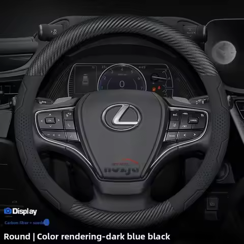 Leather Car Steering Wheel Cover for Lexus LX 600 LS600h IS500 CT200h IS 300h ES300h LS460 IS300 UX2