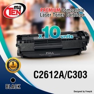 Compatible Laser Toner 10 units C2612 / Q2612A / Q2612 /12A / C303