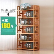 【免運費】簡易書架竹制書櫃落地置物架家用客廳楠竹收納架小學生多層儲物櫃