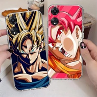 R28 Dragon Ball Z Case for OPPO A17 A78 A18 A38 A58 Reno 13F A60 5G TPU Soft