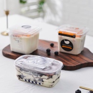 280ml / 500ml Transparent Cake Box with Lid / Transparent cake box  / Kotak Bekas Cheese kek/Kotak K