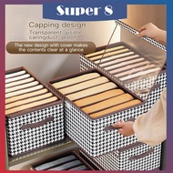 Foldable Storage box Mini Drawer Organizer Durabox Clothes Storage Drawer Organizer sock Super8