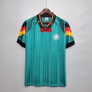 1992 GER Away Retro Soccer Jersey DFB Football Germany