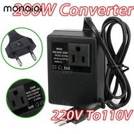 Intelligent Efficient Household 200W Ac 220V To 110V Transformer Voltage Converter Travel Adapter
