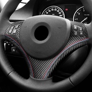 BETTERHUMZ Car Steering Wheel Trim Compatible with BMW 3 Series E90 E92 E93 318i 325i 320i 2012-2005