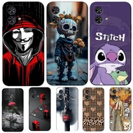 Case For Motorola MOTO G84 5G Case Soft Silicone Phone Cover Black Tpu Originality Aesthetic