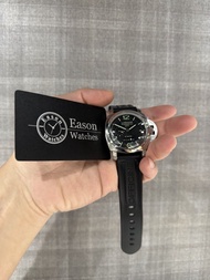 ❤️公價$94,400 小太陽 MARK1面 八日動力儲備 GMT兩地時間 三文治面 透明玻璃錶底 手動機械錶 ✅證書 ✅盒 PANERAI 233