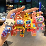 Cute Cartoon 3D Robot Keychain