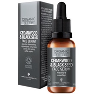 Amphora Aromatics, Cedarwood & Black Seed Hydrating Face Serum For Men COSMOS Organic, 30ml