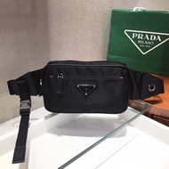 Prada Re-Nylon and Saffiano leather belt bag